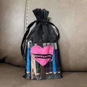 Hard Candy Vibrant Eyeliner Collection in Black Organza Bag